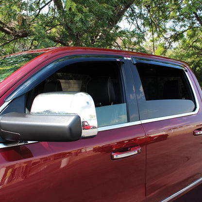 Westin Tape On Wind Deflector 4pc for Dodge/Ram 1500 (2019-2026) - 72-35432