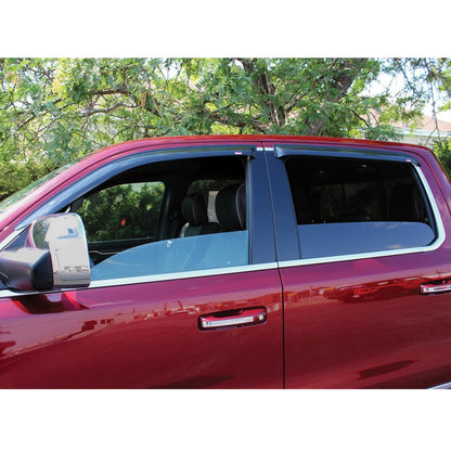 Westin Tape On Wind Deflector 4pc for Dodge/Ram 1500 (2019-2026) - 72-35432