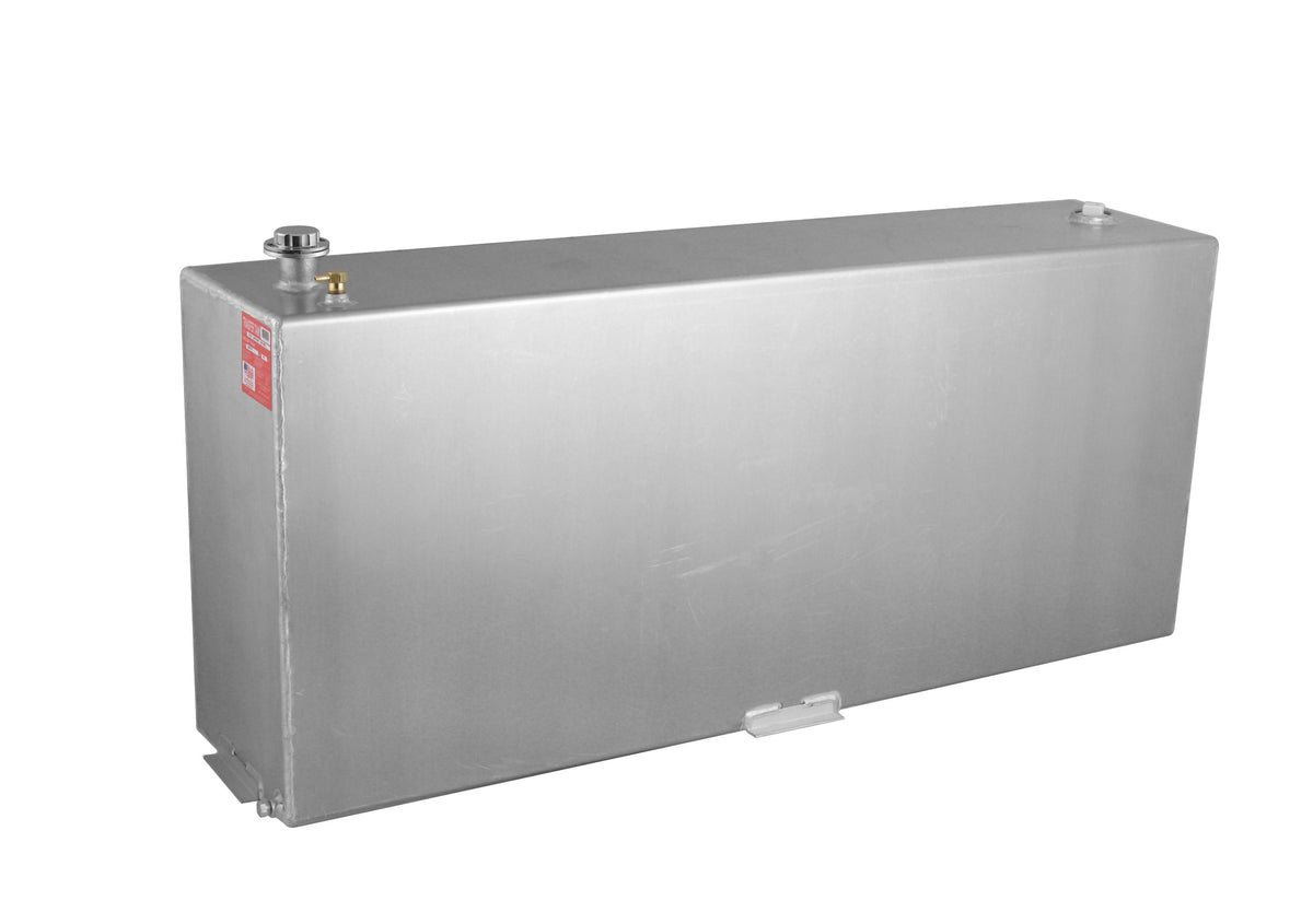 RDS 90-Gallon Mill Finish Aluminum Vertical Transfer Tank - 60-in x 14-in x 26-in - 72118