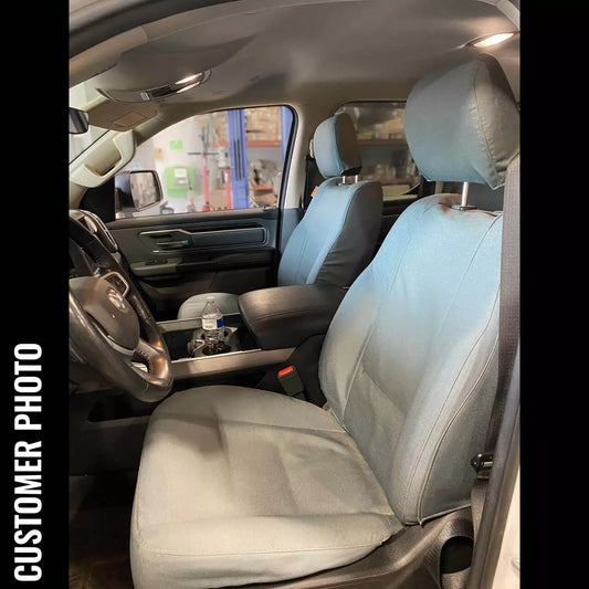 Front Bucket Seat Covers for RAM 1500 Pickup Trucks (2019-2024)