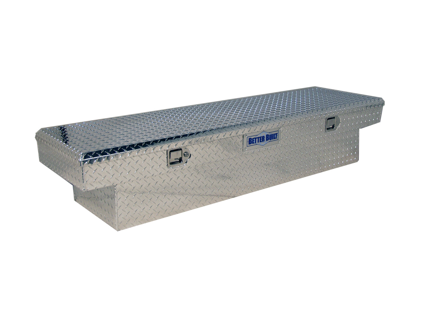 Better Built 69-in. Brite Aluminum Crown Series Crossover Tool Box - 13 x 20 x 69-in. - 73010899