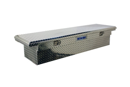 Better Built 69-in. Brite Aluminum Crown Series Low Profile Crossover Tool Box - 13 x 20 x 69-in. - 73010911