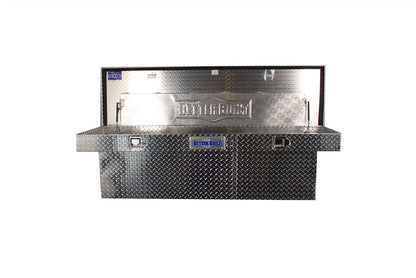 Better Built 71-in. Brite Aluminum Crown Series Deep Crossover Tool Box - 19 x 20 x 71-in. - 73010966