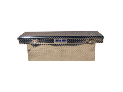 Better Built 71-in. Brite Aluminum Crown Series Deep Crossover Tool Box - 19 x 20 x 71-in. - 73010966