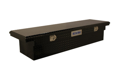 Better Built 69-in. Gloss Black Aluminum Crown Series Low Profile Crossover Tool Box - 13 x 20 x 69-in. - 73210095