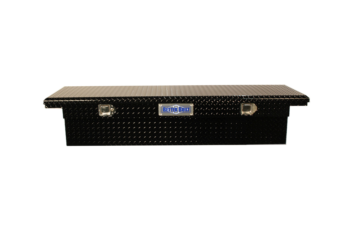 Better Built 69-in. Gloss Black Aluminum Crown Series Low Profile Crossover Tool Box - 13 x 20 x 69-in. - 73210095