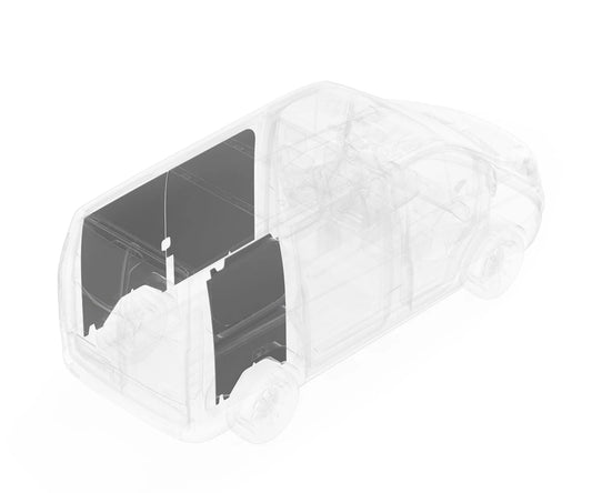 EconoLite Non-Insulated Wall Liners for Ford Transit Cargo Vans