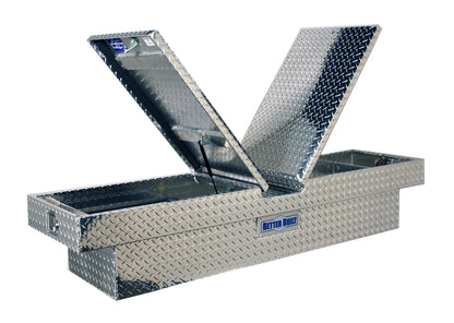Better Built 69-in. Brite Aluminum Crown Series Crossover Tool Box - 13 x 20 x 69-in. - 74010891