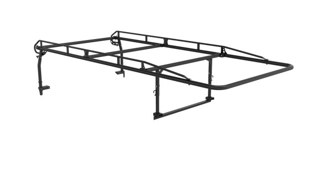 Holman Pro II Heavy-Duty Side Channels - Service Body Std Cab - 9-ft - Black