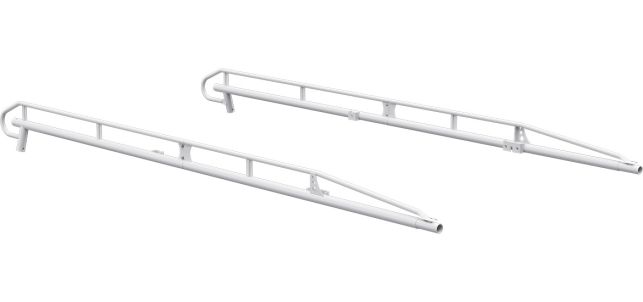 Holman Pro II Heavy-Duty Side Channels - Service Body Std Cab - 8-ft - White