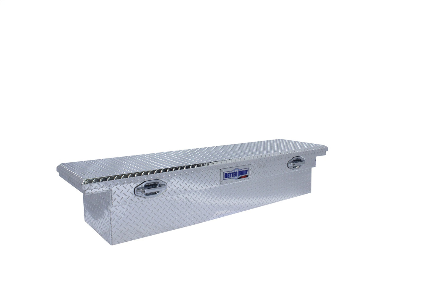 Better Built 69-in. Brite Aluminum Special Edition Crown Series Low Profile Crossover Tool Box - 13 x 20 x 69-in. - 79011003
