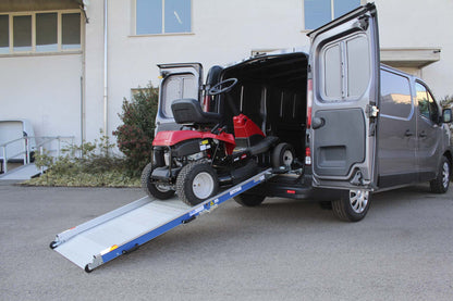 Aluminum Loading Ramp - Universal - Non-Swivel - Ramp Width: 47-in | Ramp Length: 108-in | Ramp Platform: Perforated | Capacity: High Capacity