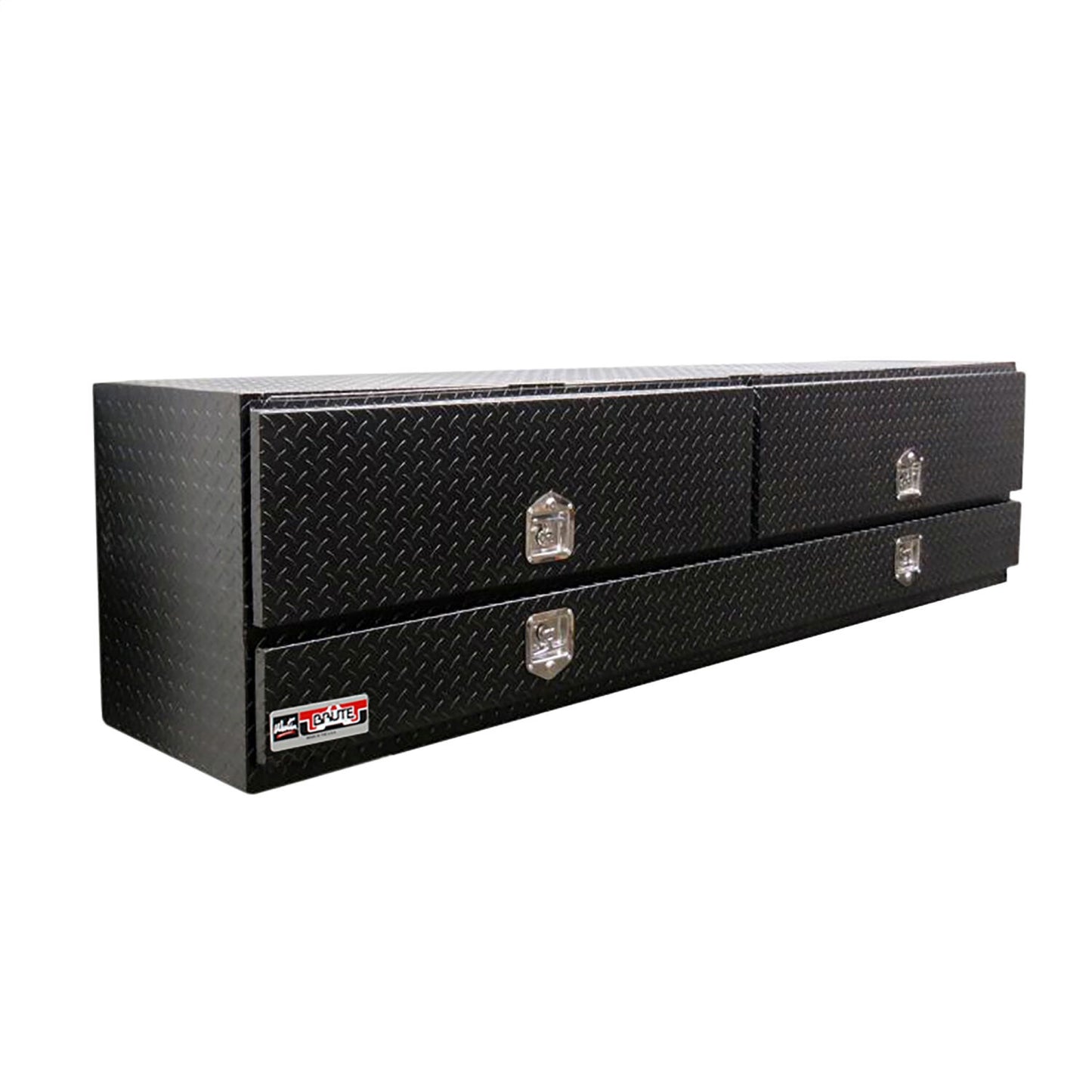 Westin Brute High Cap 96-in Stake Bed Contractor Box Textured Black - 80-TB400-96D-BT