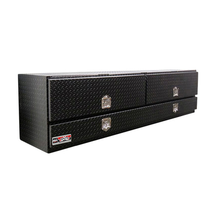 Westin Brute High Cap 96-in Stake Bed Contractor Box Textured Black - 80-TB400-96D-BT