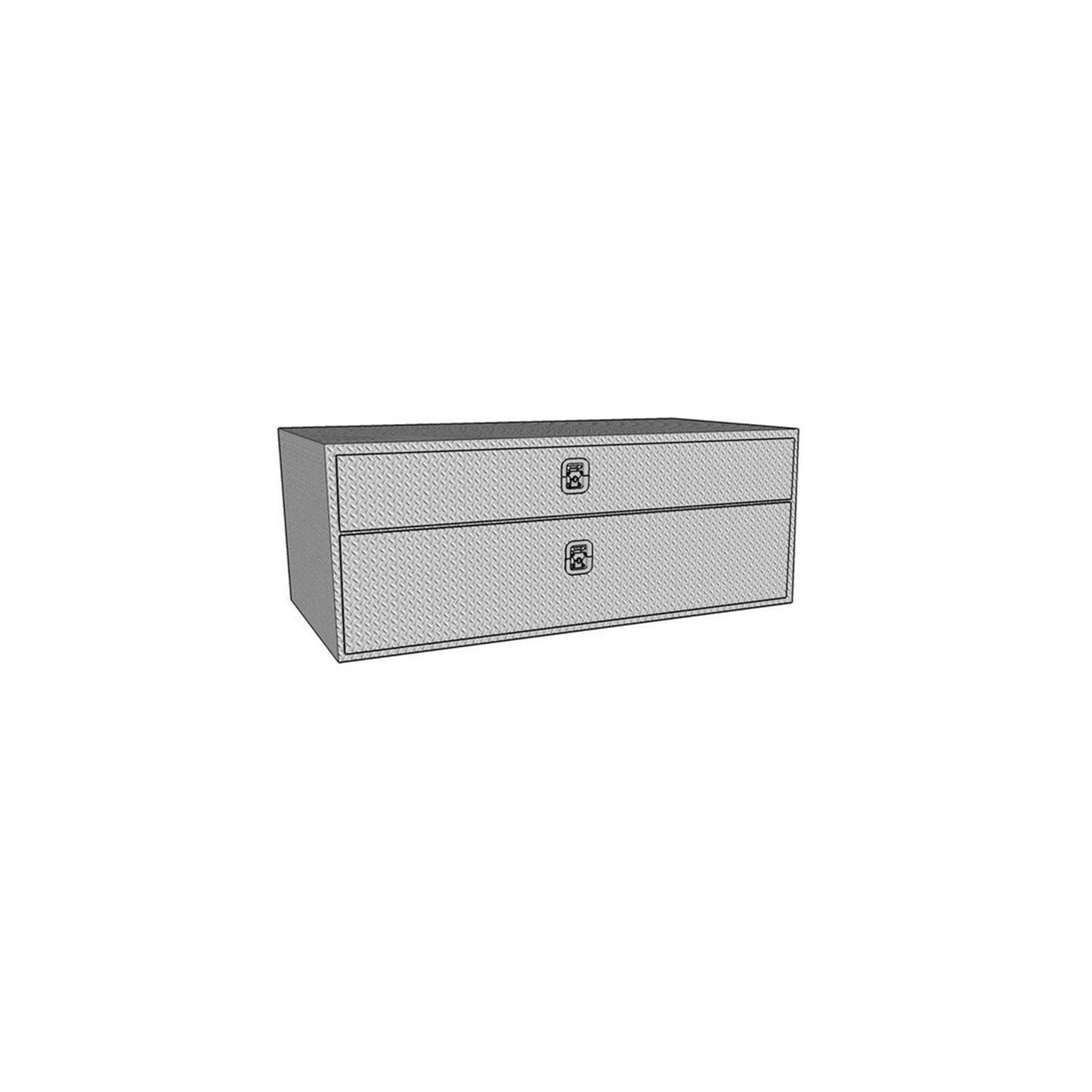 Westin Brute Underbody Tool Box 48-in L x 18-in W x 20-in H - 80-UB48-20TD