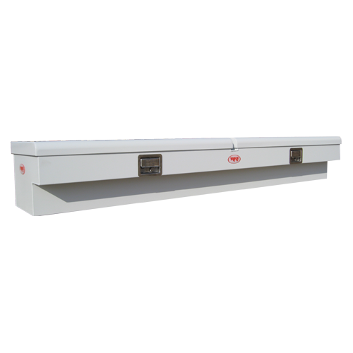 RKI 88-in Side Mount Truck Tool Box S-Series Single Lid Wide - Steel - 88SW