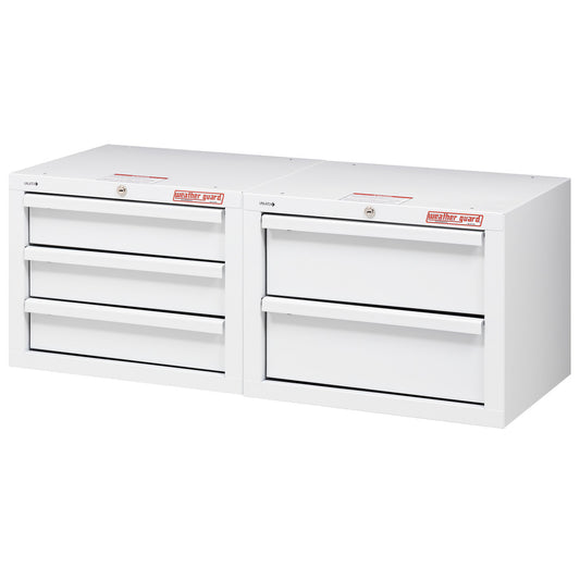 Secure Storage Module Kit, 2 Piece, 5 Drawer, 42in X 17in X 16in