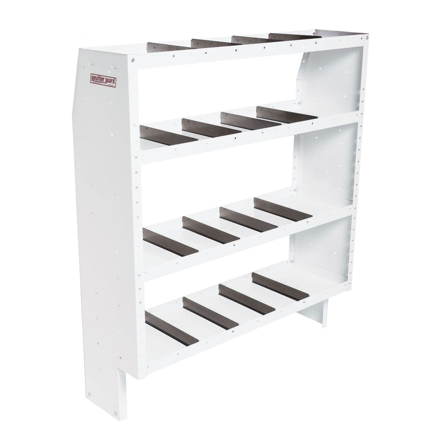Heavy Duty Adjustable 4 Shelf Unit - 52" W x 60" H x 16" D