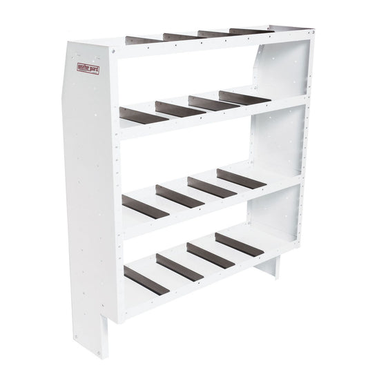 Heavy Duty Adjustable 4 Shelf Unit - 52" W x 60" H x 16" D