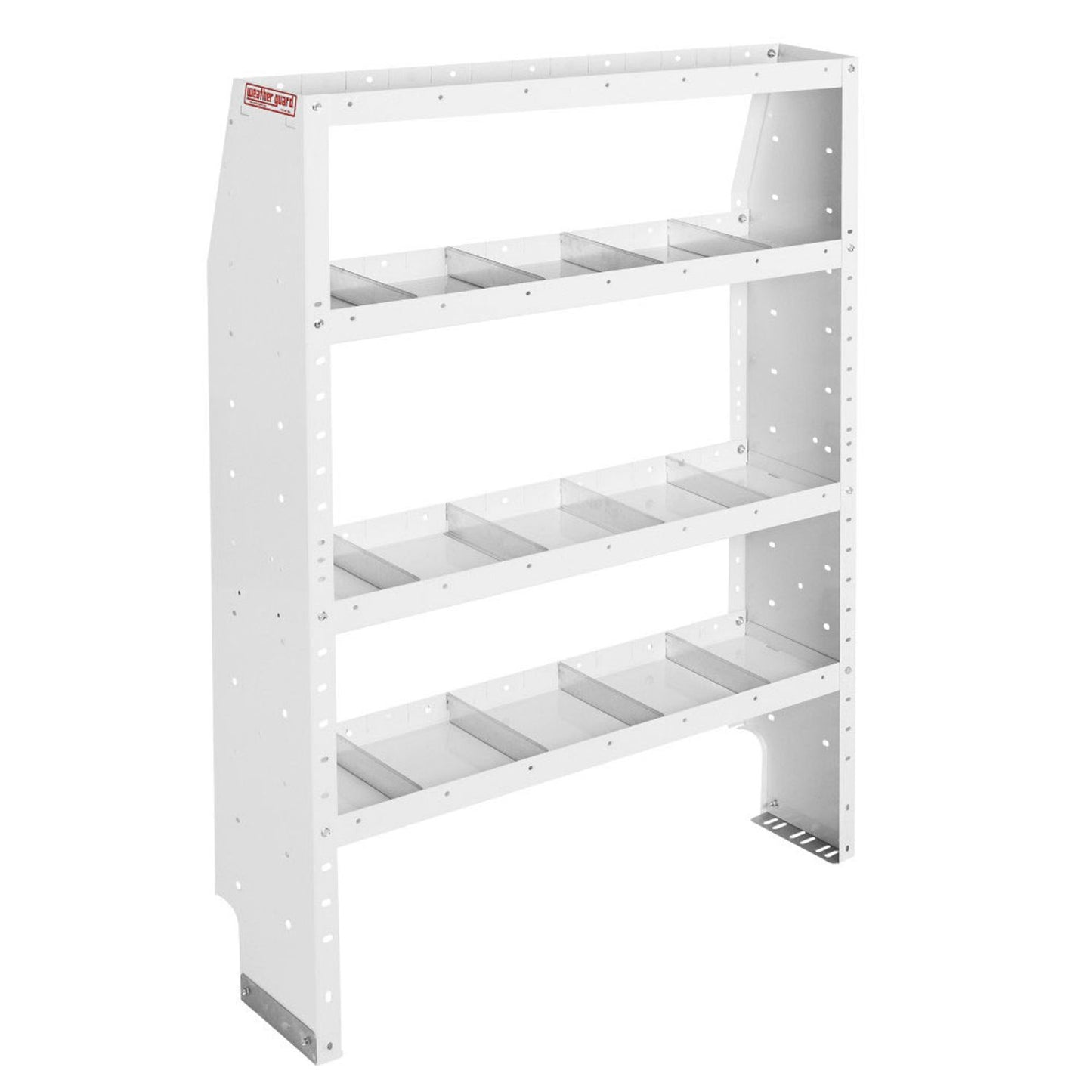 Adjustable 4 Shelf Unit - 42" W x 60" H x 13.5" D