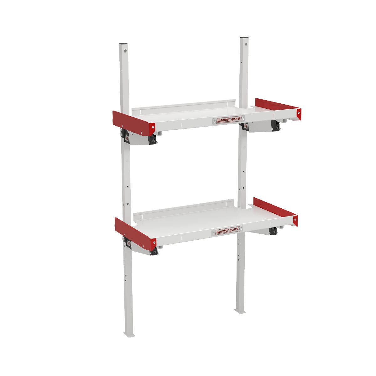 Weather Guard Cargo Van Folding Shelves Kit - 36-in W x 19-in D - 9536-3-01