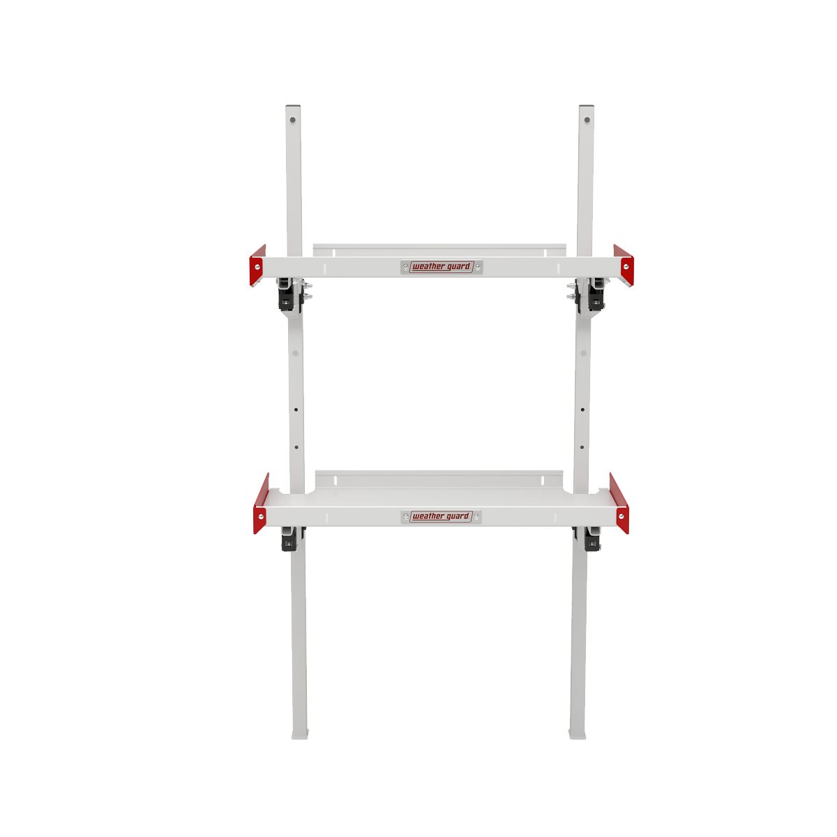 Weather Guard Cargo Van Folding Shelves Kit - 36-in W x 19-in D - 9536-3-01