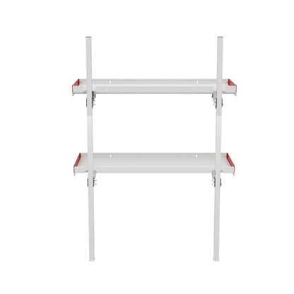 Weather Guard Cargo Van Folding Shelves Kit - 48-in W x 19-in D - 9548-3-01