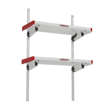 Weather Guard Cargo Van Folding Shelves Kit - 48-in W x 19-in D - 9548-3-01