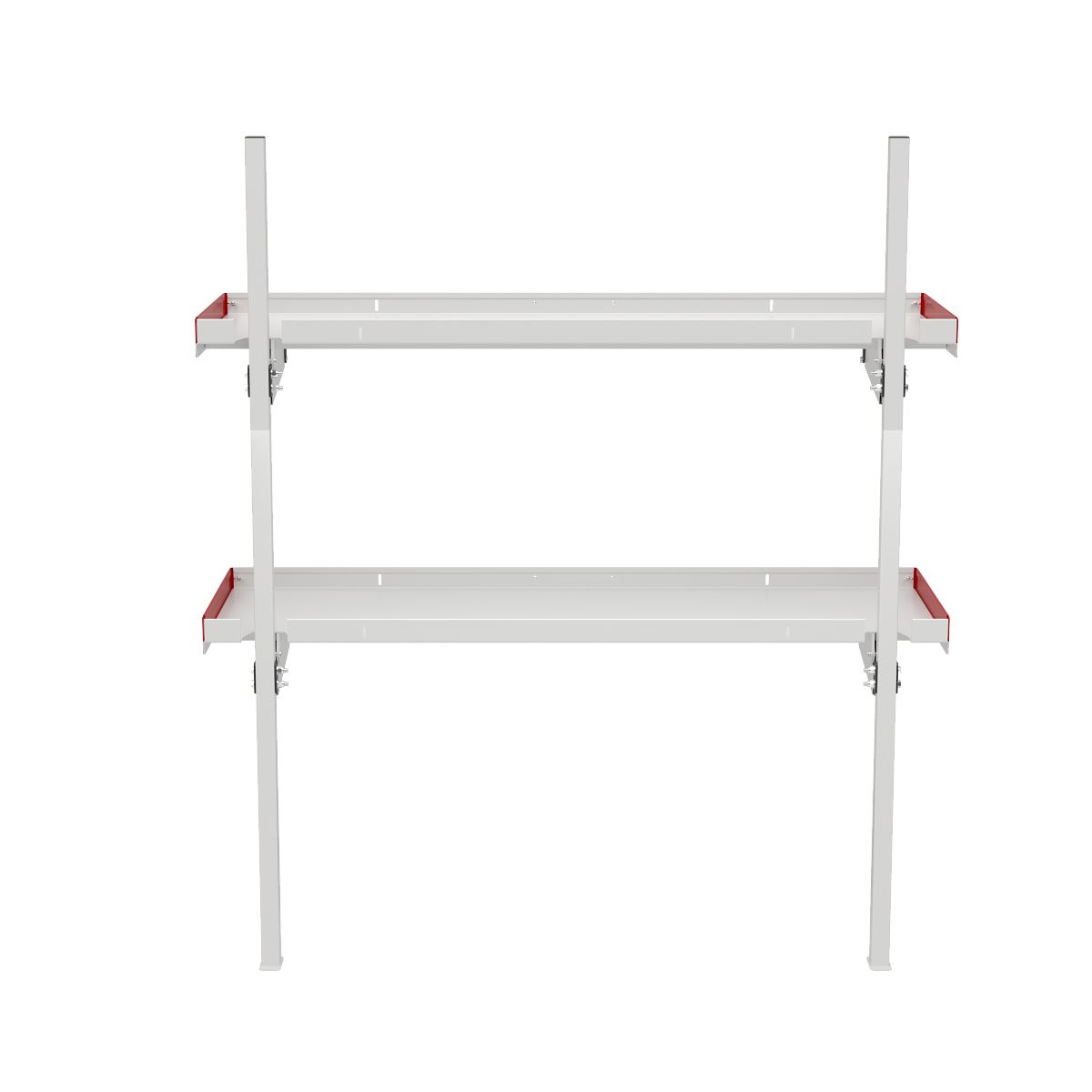 Weather Guard Cargo Van Folding Shelves Kit - 60-in W x 19-in D - 9560-3-01