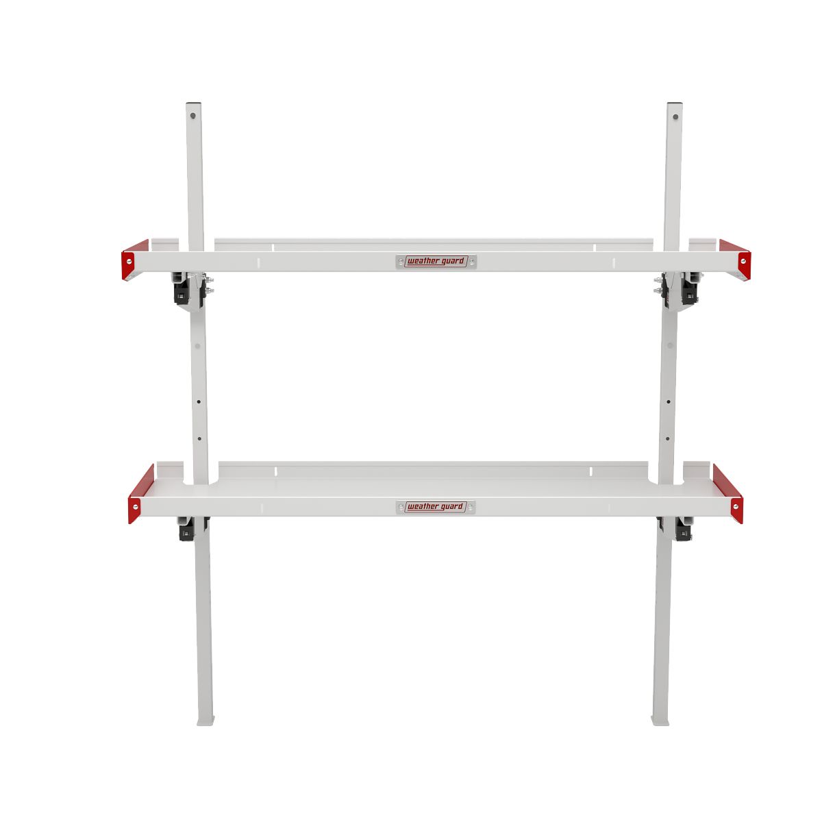 Weather Guard Cargo Van Folding Shelves Kit - 60-in W x 19-in D - 9560-3-01
