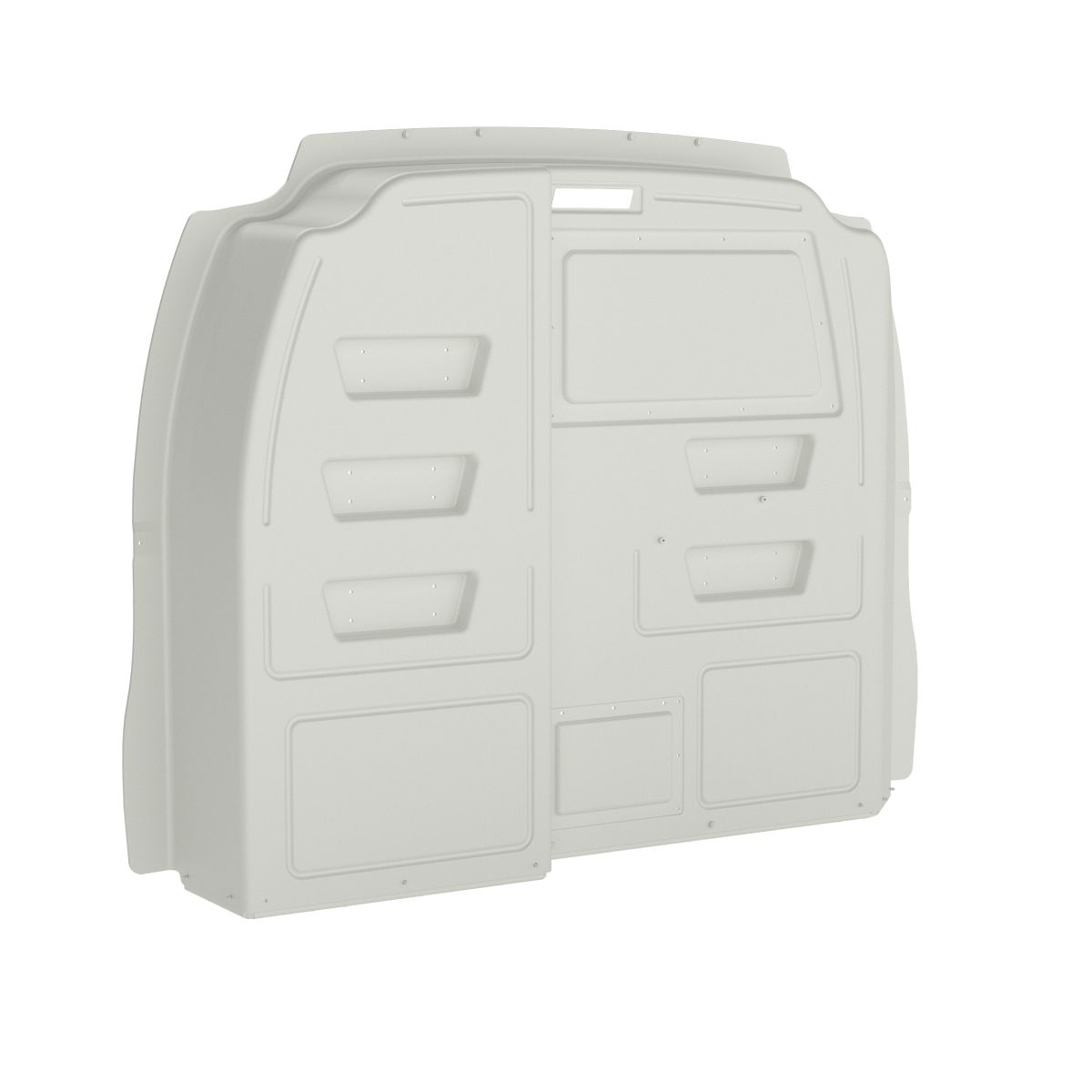 Full Partition - Composite - GMC Savana, Chevrolet Express