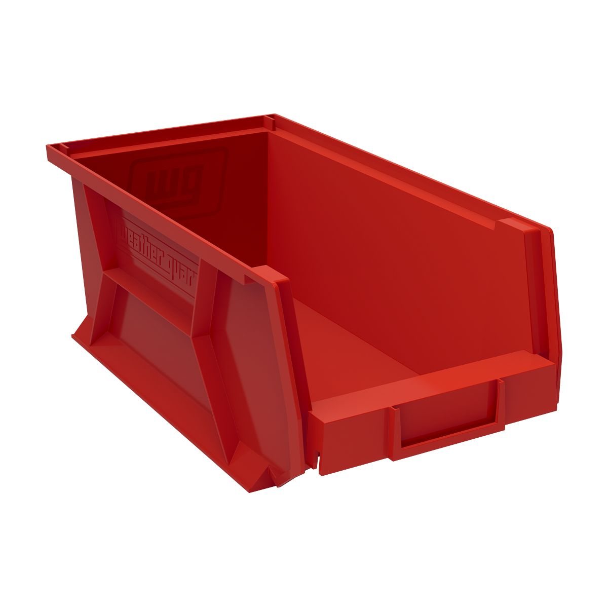 Weather Guard Storage Bins - 8.2-in W x 13.2-in D x 6-in H (6 pack)