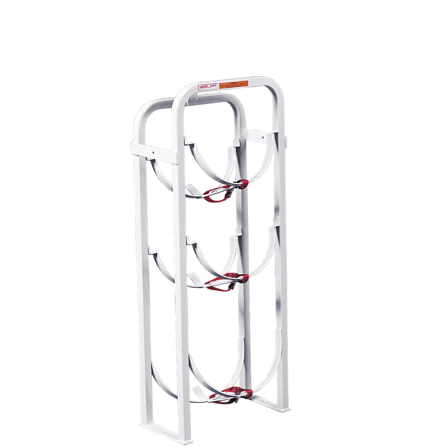 Refrigerant Tank Rack - 3 Tier - 2 x 30lbs, 1 x 50lbs, 15.5" W x 40" H x 8" D