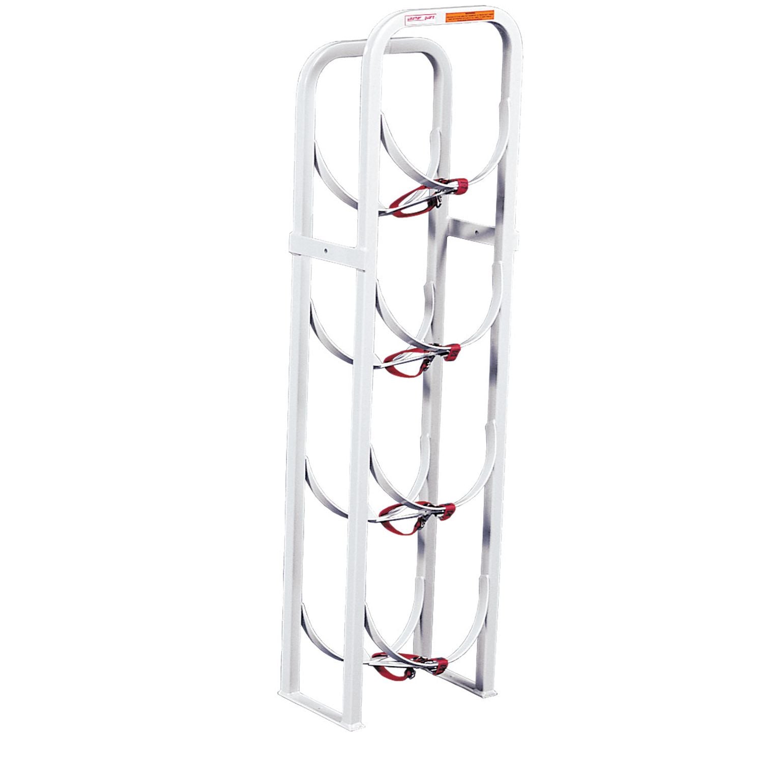 Refrigerant Tank Rack – 4 Tier x 30lbs 13" W x 48.5" H x 8" D