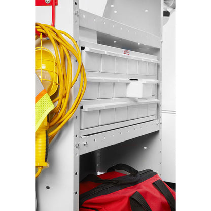 Parts Cabinet, 18 Bin, 12in x 32in x 12in