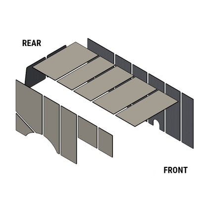 Chevy Express & GMC Savana Cargo Van Insulation Kit