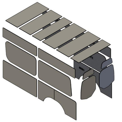 Mercedes Sprinter Cargo Van Insulation Kit
