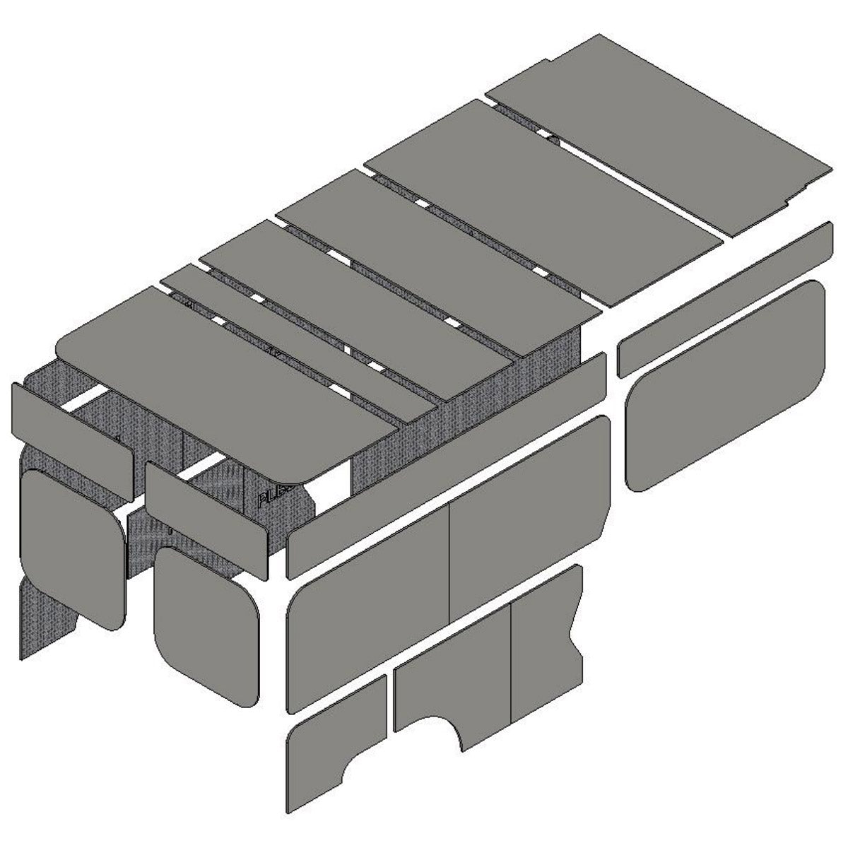 RAM ProMaster Cargo Van Insulation Kit