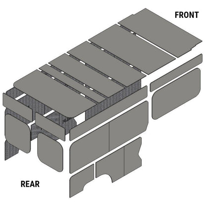 RAM ProMaster Cargo Van Insulation Kit