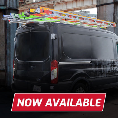 Aluminum Safari Van Rack for Transit (148-in Extended WB), ProMaster (159-in Extended WB), Sprinter (all WBs)