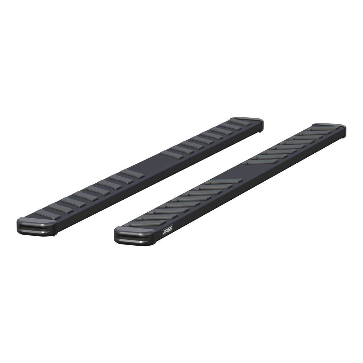 ARIES NovaTrac 6-in x 91-in Black E-Coat Steel Running Boards for Chevrolet/GMC/Dodge/RAM/Ford Cab & Chassis/Crew Cab/SuperCrew (1999-2026) - B2991