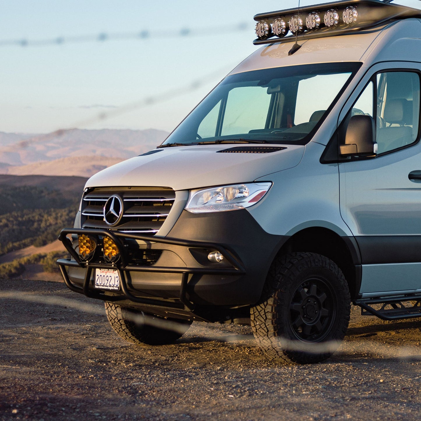 Vanspeed Baja Front Bumper - 4WD for Mercedes Sprinter 144/170 (2019+) - VNSPD-008