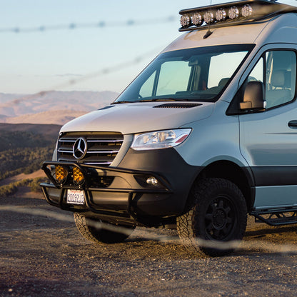 Vanspeed Baja Front Bumper - 4WD for Mercedes Sprinter 144/170 (2019+) - VNSPD-008