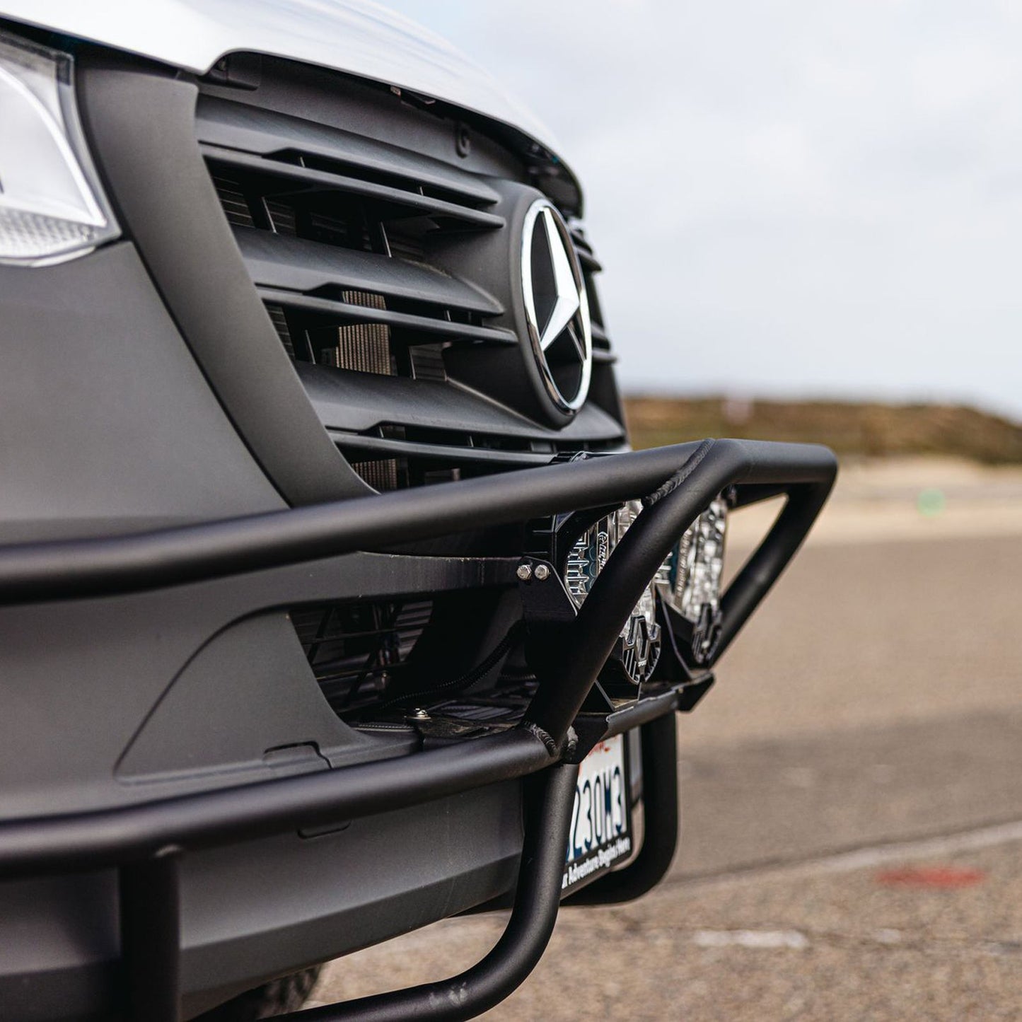 Vanspeed Baja Front Bumper - 4WD for Mercedes Sprinter 144/170 (2019+) - VNSPD-008