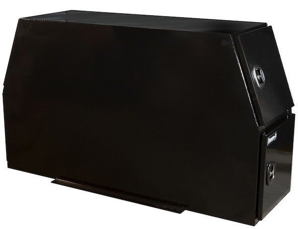 Buyers Products 46x24x82-in Flat Floor Black Steel Backpack Truck Box - BP824624B