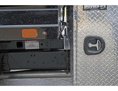 Buyers Products 65x24x82-in Offset Floor Diamond Tread Aluminum Backpack Truck Box - 13.4-In Offset - BP826524