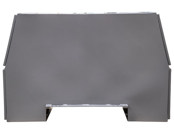 Buyers Products 85-in x 55-in x 24-in Offset Floor Primed Steel Backpack Truck Box - 9.1-In Offset - BP855524P