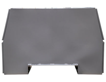 Buyers Products 85-in x 55-in x 24-in Offset Floor Primed Steel Backpack Truck Box - 9.1-In Offset - BP855524P
