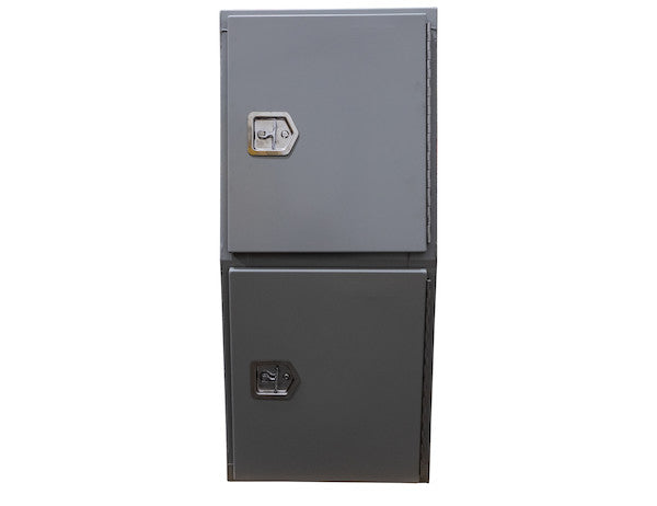Buyers Products 85-in x 55-in x 24-in Offset Floor Primed Steel Backpack Truck Box - 9.1-In Offset - BP855524P