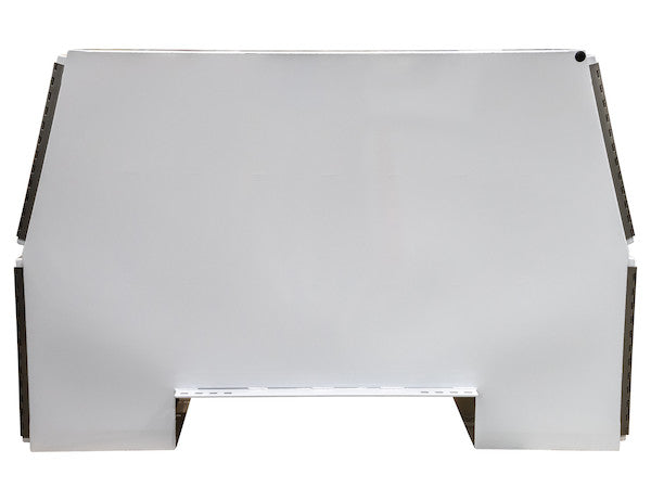 Buyers Products 82-in x 65-in x 24-in Offset Floor White Steel Backpack Truck Box - 13.3-In Offset - BP826524W